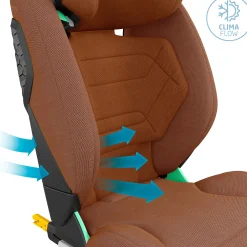 Best RodiFix Pro² i-Size Authentic Terra Kinder Kindersitze Isofix|Kindersitze 15-36 Kg, Gruppe 2/3