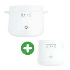 Clearance Set Flaschenwärmer 3.0 und Breiwärmer Weiss Babykostwärmer