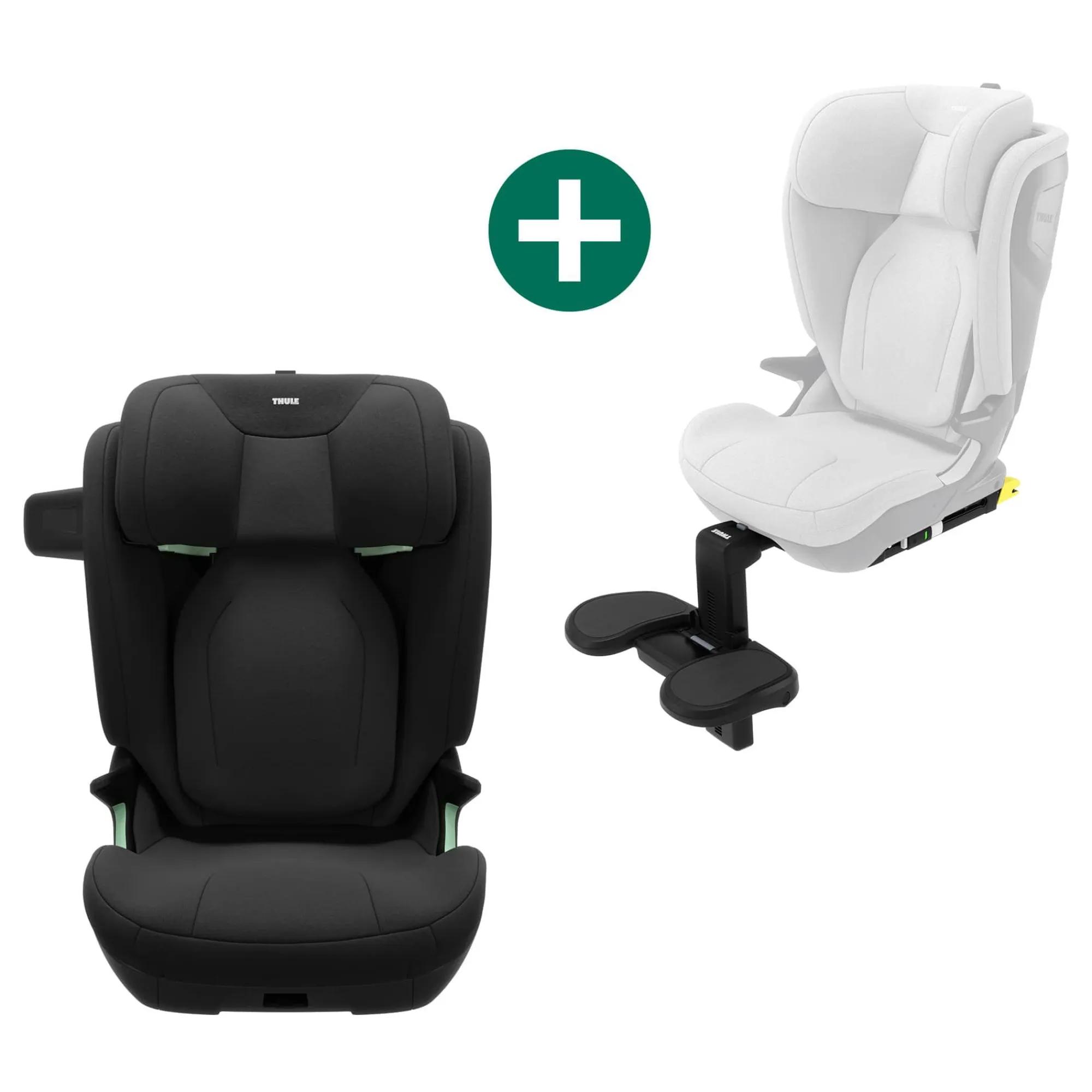 Best Set Palm mit Fußstütze Black Kinder Kindersitze Isofix|Kindersitze 15-36 Kg, Gruppe 2/3