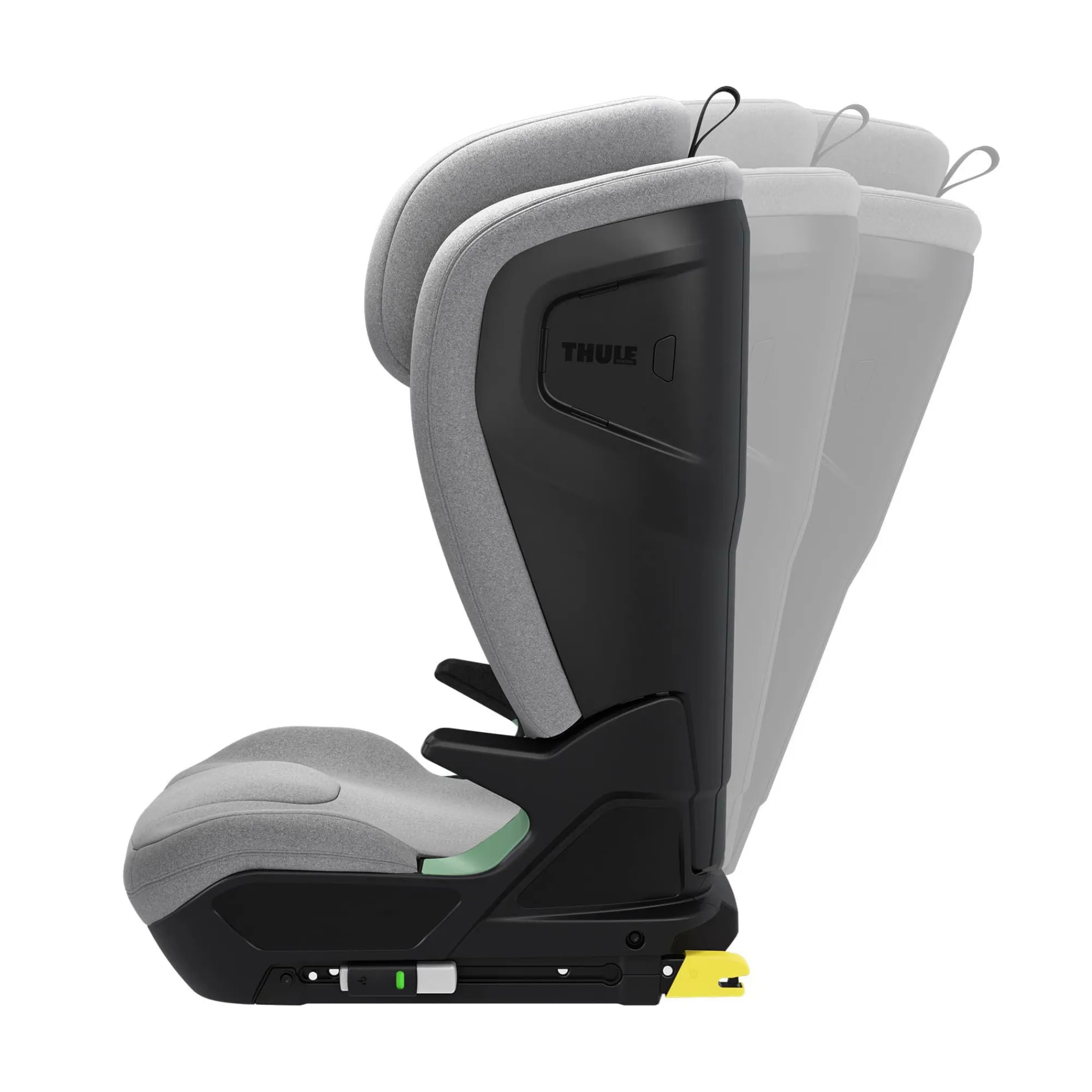 Best Set Palm mit Fußstütze Mid Grey Kinder Kindersitze 15-36 Kg, Gruppe 2/3|Kindersitze Isofix