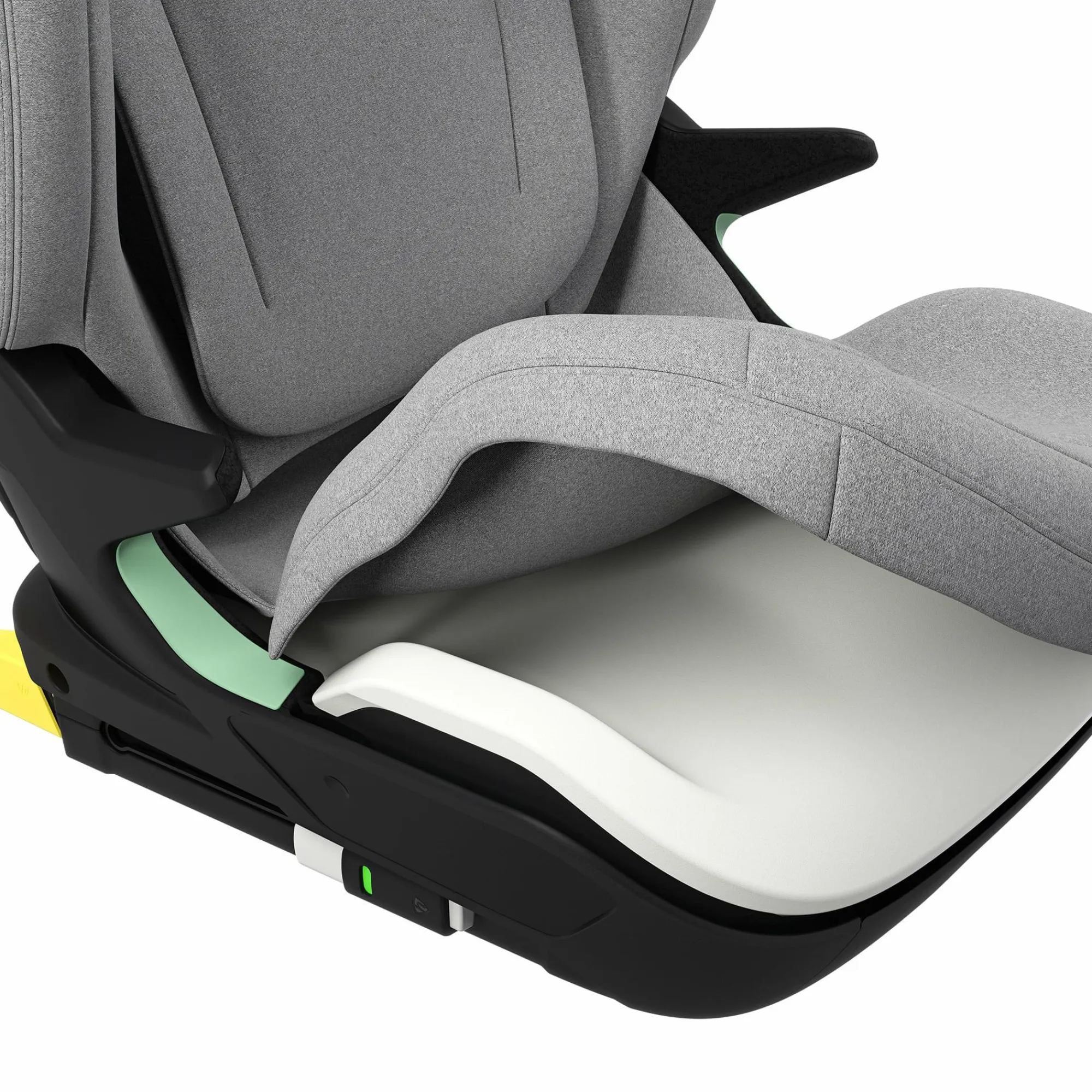 Best Set Palm mit Fußstütze Mid Grey Kinder Kindersitze 15-36 Kg, Gruppe 2/3|Kindersitze Isofix