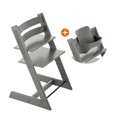 Sale Set Tripp Trapp® Storm Grey mit Baby Set Treppenhochstühle