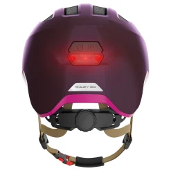 Clearance Smiley 3.0 ACE LED Royal Purple Gr. S Fahrradhelme
