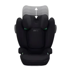 Clearance Solution B3 i-Fix Volcano Black Kinder Kindersitze Isofix|Kindersitze 15-36 Kg, Gruppe 2/3