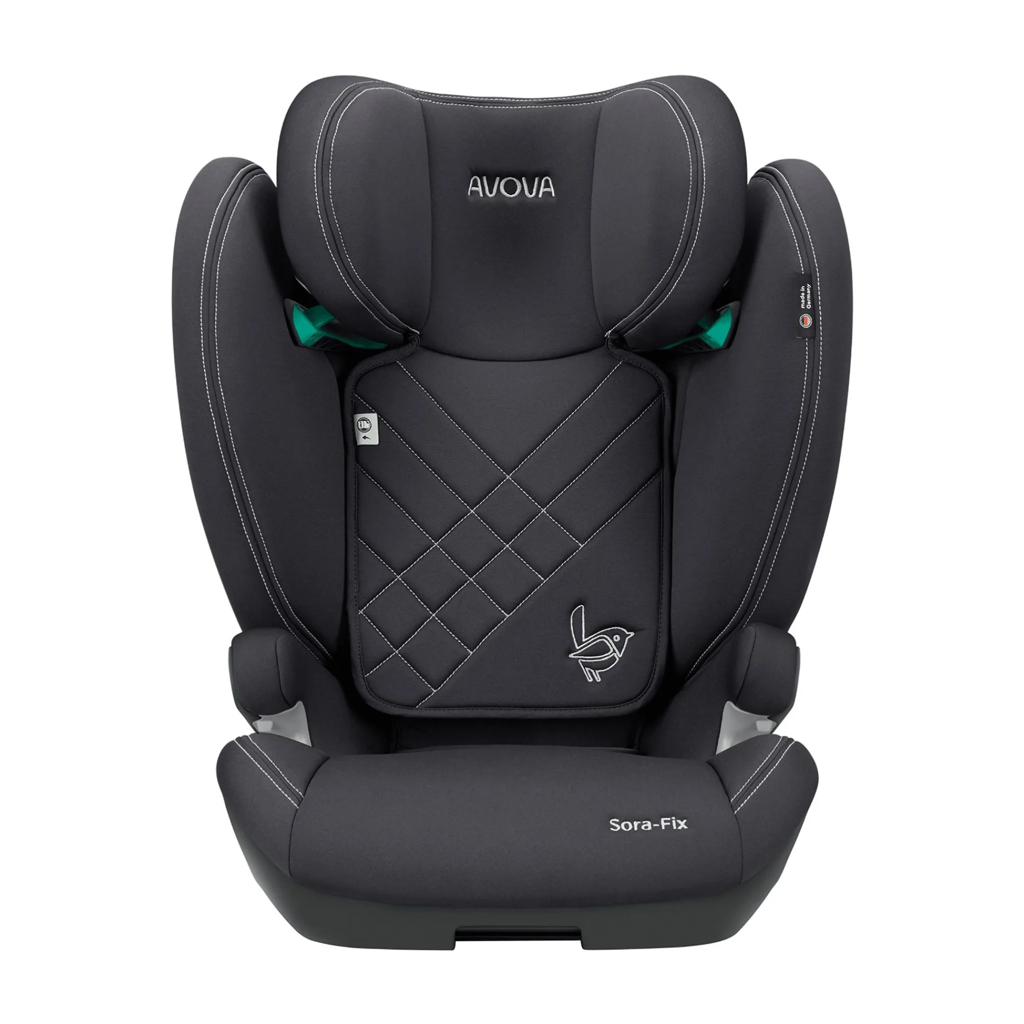 Best Sora-Fix Koala Grey Kinder Kindersitze Isofix|Kindersitze 15-36 Kg, Gruppe 2/3