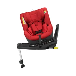 Best Sperber-Fix 61 Maple Red Kinder Kindersitze Isofix|Reboarder 0-18 Kg, Gruppe 0+/1