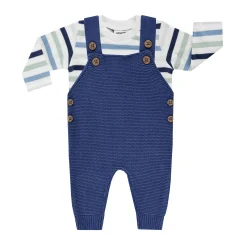 Strick-Latzhosen Set Hosen