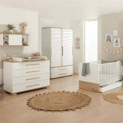 Best 4-teiliges Babyzimmer Yolanda Babyzimmer Sets|Babybetten