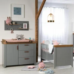 Clearance 2-teiliges Spar-Set Babyzimmer Ella Babyzimmer Sets|Babybetten