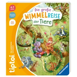 ® Die große Wimmelreise der Tiere Kinder Lernspielzeug|Kinderbücher