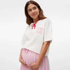 Hot T-Shirt Mama All Day Everyday Schwangerschaft & Vorbereitung|Umstandsoberteile
