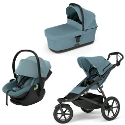 Online Urban Glide 3 Set Mid Blue mit Babyschale Maple Kinder Kinderwagen Komplettsets