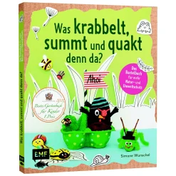 Best Was krabbelt, summt und quakt denn da? Kinder Malen & Kneten|Kinderbücher