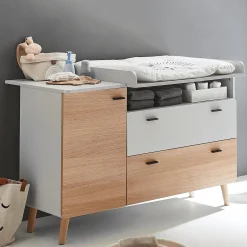 Best Wickelkommode Lovis breit – variable Wickelhöhe Wickelmöbel