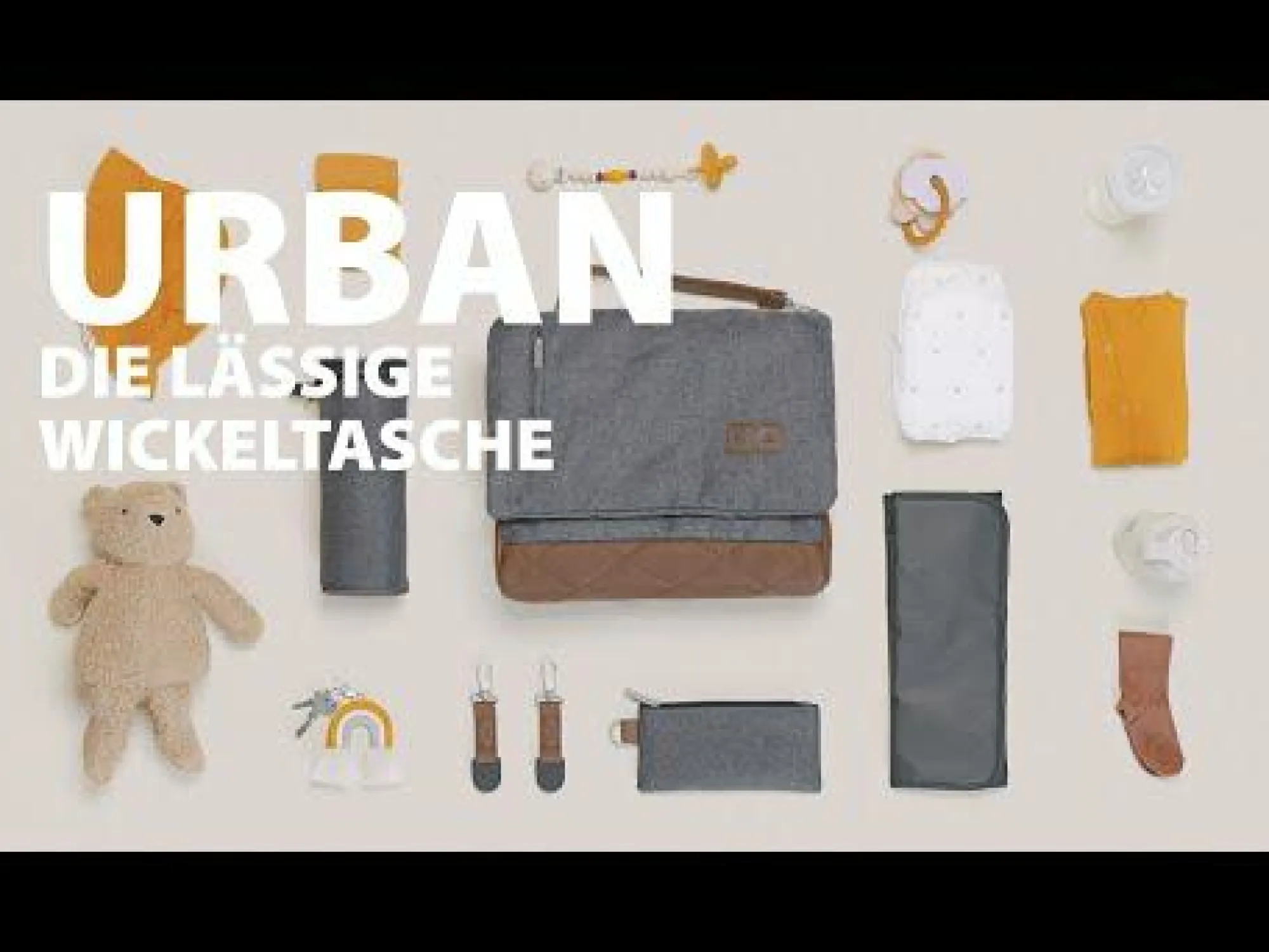 Best Wickeltasche Urban Classic Lake Wickeltaschen