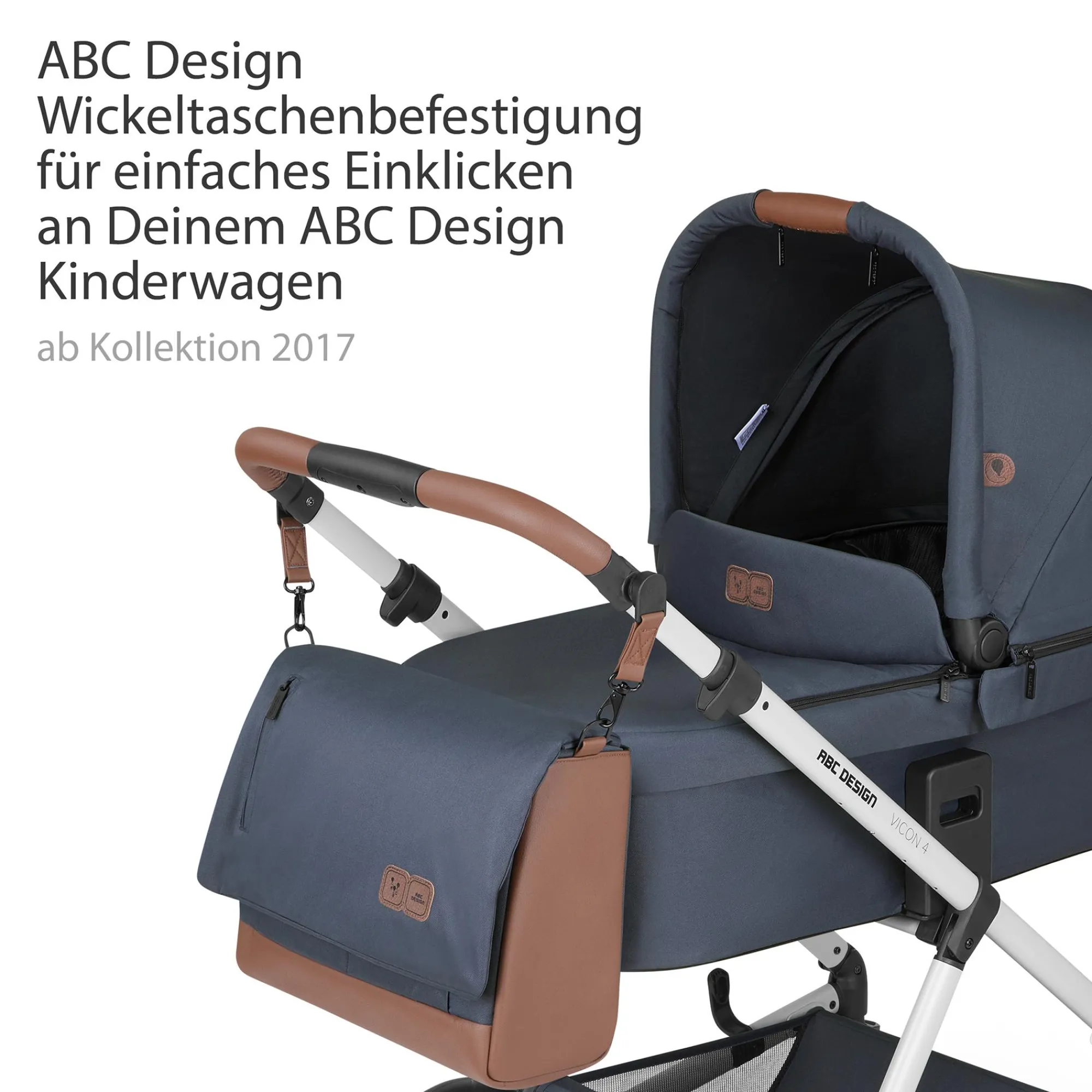 Best Wickeltasche Urban Classic Lake Wickeltaschen