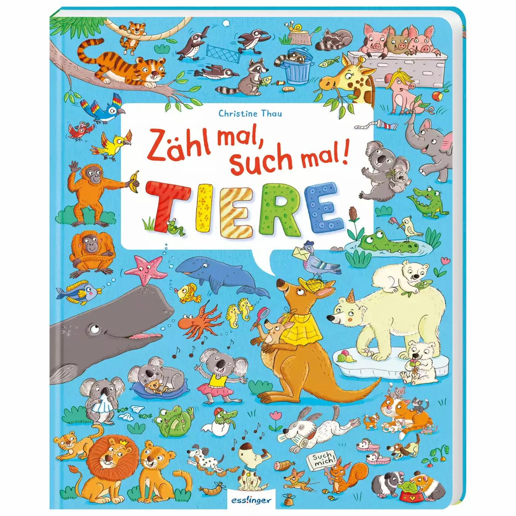 Zähl mal, such mal! Tiere Kinder Kinderbücher|Spielzeug Ab 3 Jahren